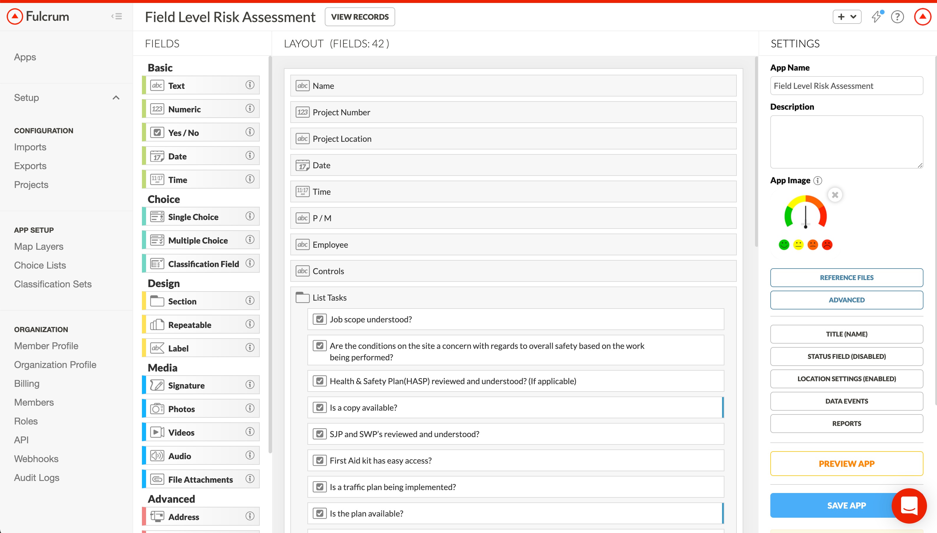 Early web app builder